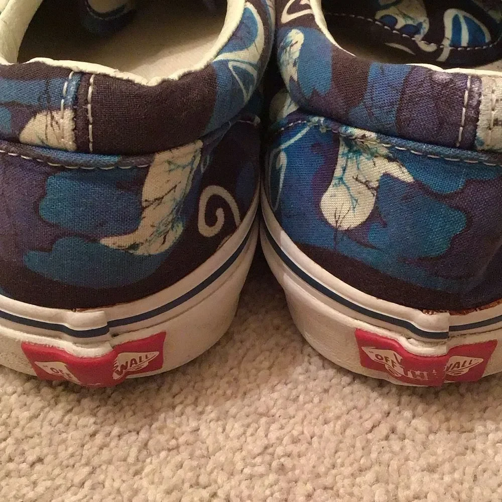 VANS Era "Van Doren" Blue Marble Low Top Unisex Sneakers - Picture 7 of 9